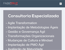 Tablet Screenshot of fabiocruz.com.br